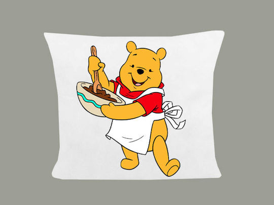 Kissen Größe 40x40cm Winnie Puuh Weiß