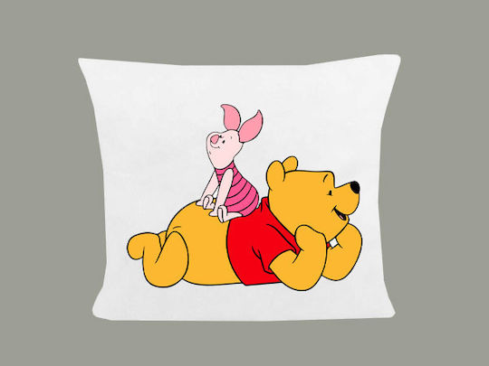 Kissen Größe 40x40cm Winnie Puuh Weiß