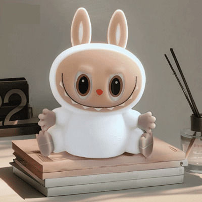 Romvous Lampă Decorativă LED Pentru Copii, Tactilă, Albă, 11 cm