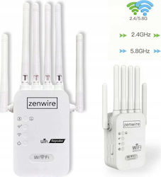 Zenwire WD-R1201U WiFi Extender Dual Band (2.4 & 5GHz) 1200Mbps Zenwire WD-R1201U WiFi Extender Dual Band (2.4 & 5GHz) 1200Mbps