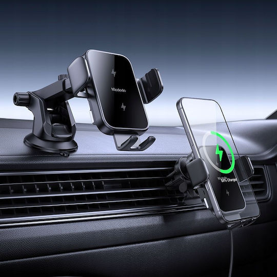 Mcdodo Auto-Handyhalterung mit MagSafe-Magnet & Kabellosem Laden 15 W Schwarz