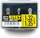Rivet Marking Set 1 Recommended 1:72 Scale