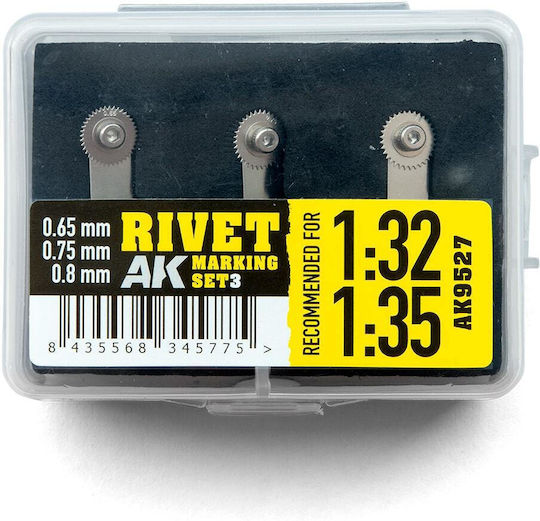 Rivet Marking Set 1 Recommended 1:72 Scale