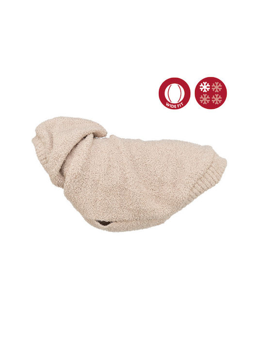 Trixie Carson Hanorac pentru Câini cu Glugă Bej XXS L S 36 cm