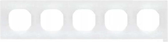 Kontakt-Simon Simon 24 Set of IP44 Sealing Gaskets Horizontal Five-Gang Plate Nuh5