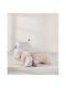 Kentia Fleecedecke Pink - White 220x160 cm