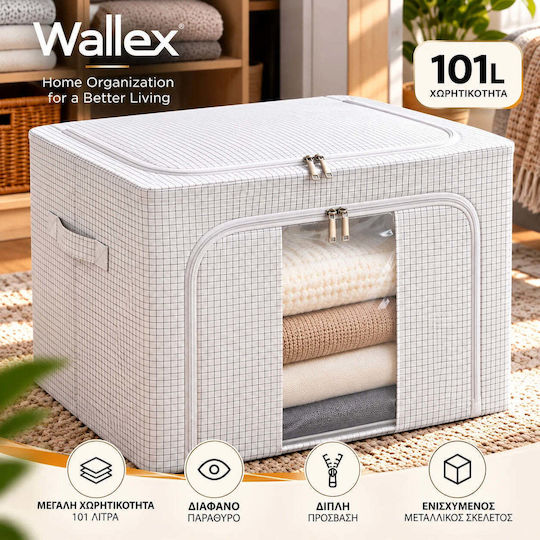Wallex Cutie Textilă pentru Depozitarea Hainelor 60x42x40cm WL141606