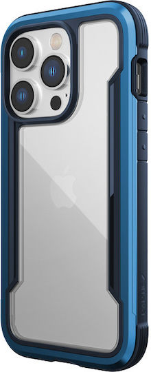 X-Doria Backcover Metallisch Marineblau (iPhone 14 Pro)