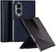 Dux Ducis Book-Hülle aus blauem Leder (Galaxy Z Fold8)