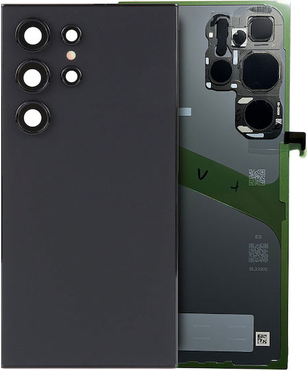 Back Cover Glass Camera Lens Samsung Galaxy S24 Ultra Service Pack Titanium Black