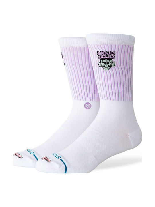 Stance Mojo Jojo Șosete Sport Albe 1 Pereche