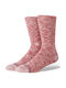 Stance Slub Спортни Чорапи Червени 1 Чифт