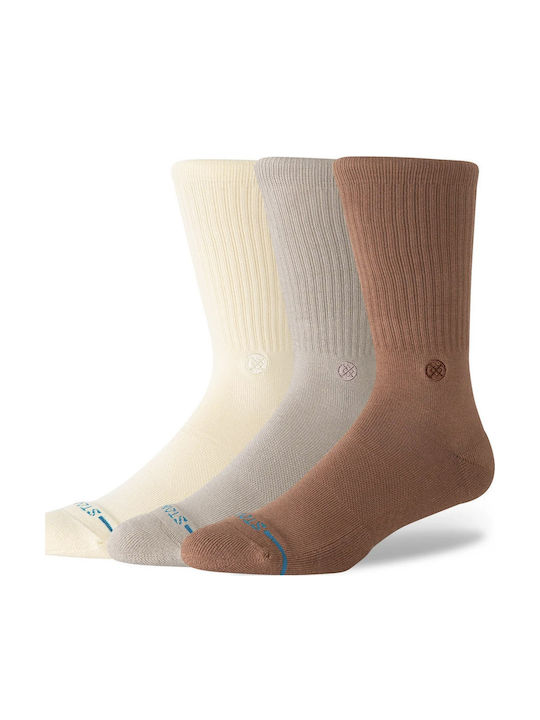 Stance Спортни чорапи Кафяви 3 чифта
