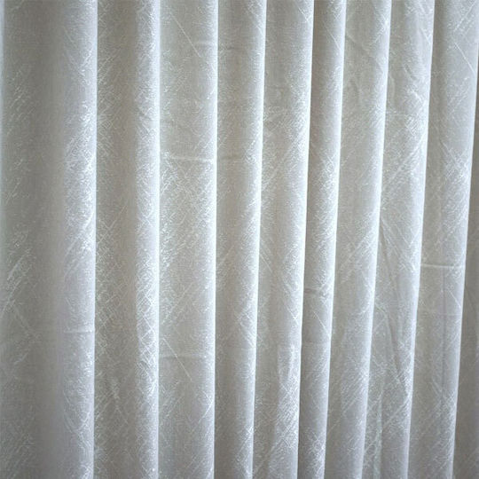 SpitiBazaar Перде с Плик с Писалка Бежово 270x280см