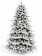 Verschneiter Weihnachtsbaum 240 cm