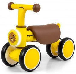 Milly Mally York Mașinuță Ride On pentru 12+ Luni cu Sunete Galben