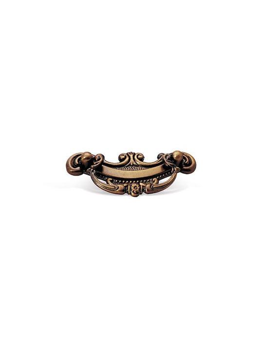Conset C902 Metal Furniture Handle in Bronze Colour with 64mm Hole Centers ICP-13822