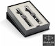Parker Im Essential Matte Black Ct Set Fountain Pen Ballpen 3501179754635 Nibs Fine