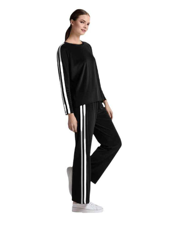 Infiore Winter Women's Pyjama Set Black