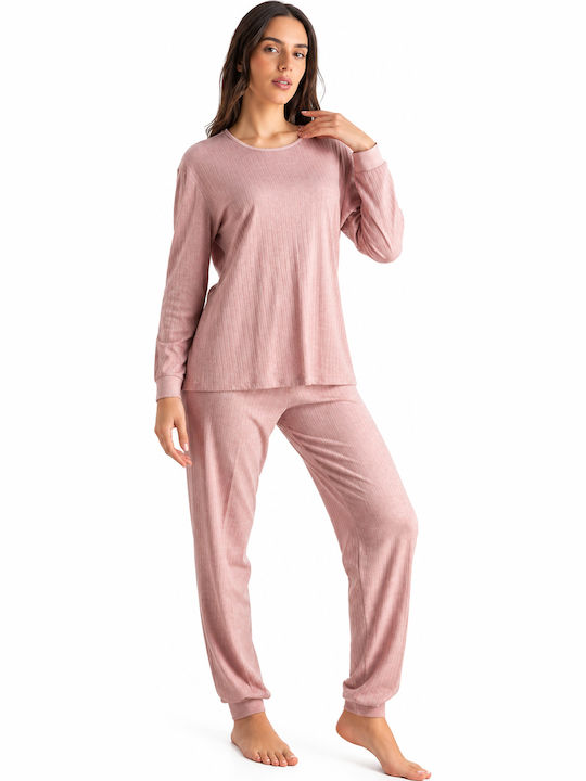 Relax Anatomic Winter-Damenpyjama-Set Rosa Relax Anatomic Winter-Damenpyjama-Set Rosa