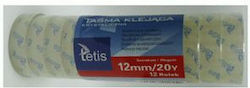 Tetis Тиксо 12mm x 18m 12 бр