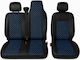 Комплект калъфи за автомобил Renault Master черни