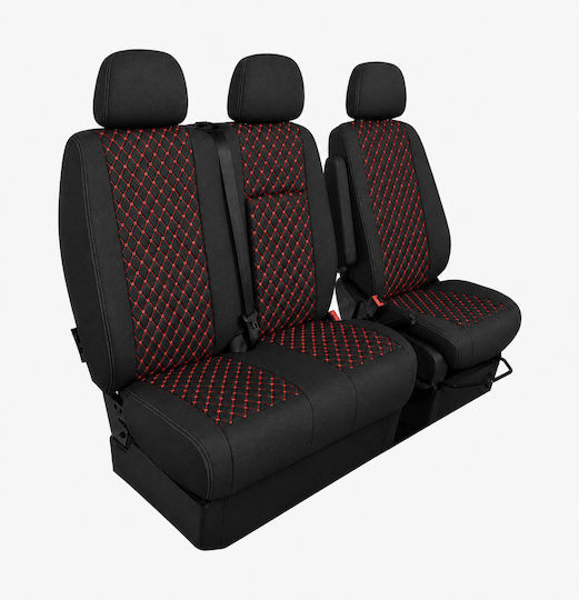 Комплект Калъфи за Автомобил Mercedes-Benz Sprinter Черни