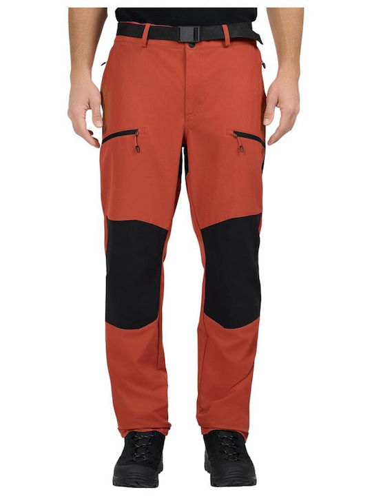 4F Herren-Wanderhose Lang Rot