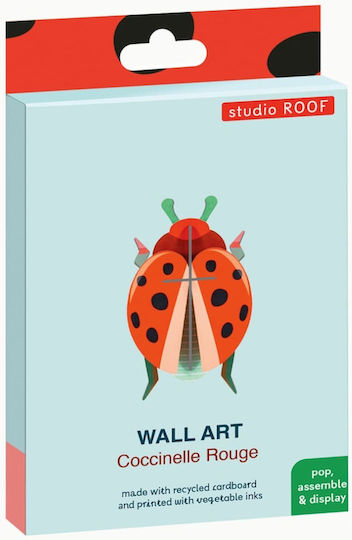 Studio Roof Ima125 Wanddekoration Coccinelle Rouge