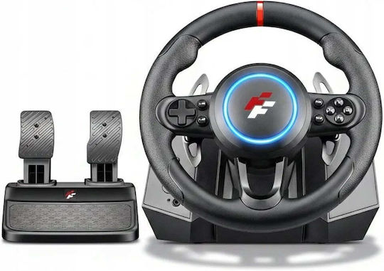 FlashFire Sepang Mini F118 Volan cu Pedale pentru PC / PS3 / PS4 / XBOX One / Xbox Seria X/S cu Rotație de 270°