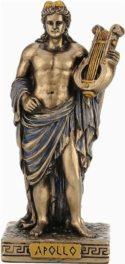 Veronese Απόλλωνας Miniatur Statuette Elektolyse Bronze 9cm