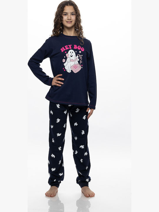Galaxy Pijama Albastră Pentru Copii