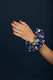 Chaton Laurel Scrunchie Purple