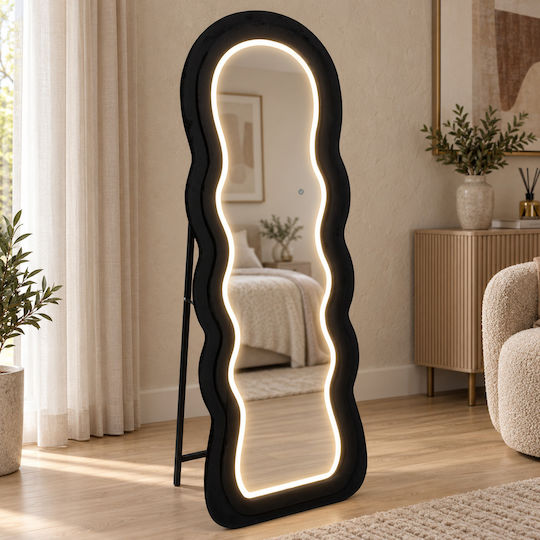 Keskor Μαύρος & LED Φωτισμό 160x60cm Keskor Μαύρος & LED Φωτισμό 160x60cm