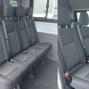 Wipcar Autositzbezüge-Set 3-teilig aus Polyester Schwarz