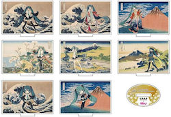 Katsushika Hokusai X Hatsune Miku Ακρυλικές Φιγούρες Μεγέθους 5cm Blind Box Σετ 8 Τεμαχίων Katsushika Hokusai X Hatsune Miku Ακρυλικές Φιγούρες Μεγέθους 5cm Blind Box Σετ 8 Τεμαχίων
