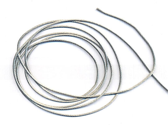 Tinned Copper Conductor Flexible Stranded Circular Cross-Section “Cord” Diameter Ø 1.4mm 1 M/m² Strand Diameter 0.07mm 238 Strands 18 Amp 20.50 Meters 200gr 125.33