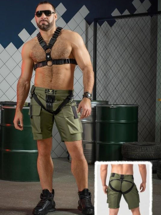 Maskulo Ανδρικό Μακρύ Παντελόνι Πεζοπορίας Πράσινο