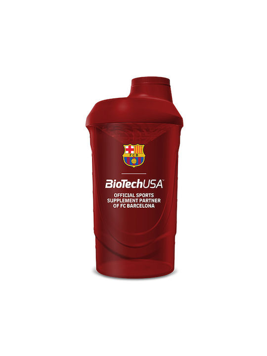 Biotech USA Fc Barcelona Wave Shaker Πρωτεΐνης 600ml Πλαστικό Μαύρο