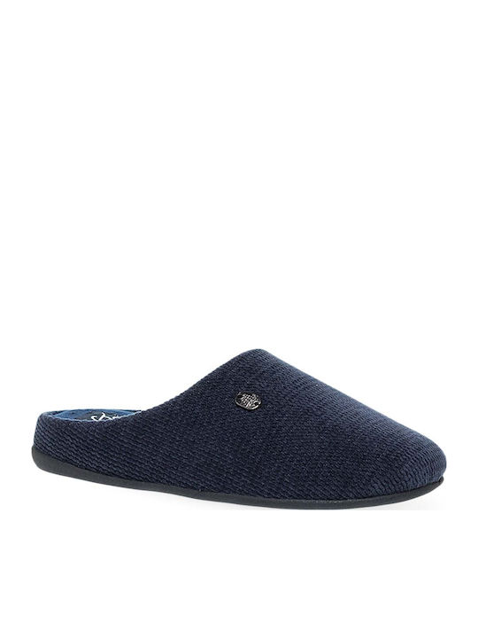 Parex Herren Hausschuhe Blau