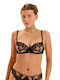 Black Non-Padded Underwire Bra