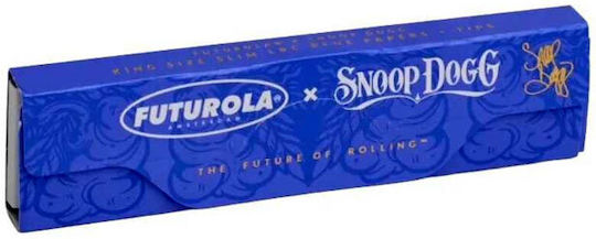 Futurola X Snoop Dogg Χαρτάκια Στριφτού Τσιγάρου King Size Slim με Τζιβάνες 33 φύλλα 24τμχ