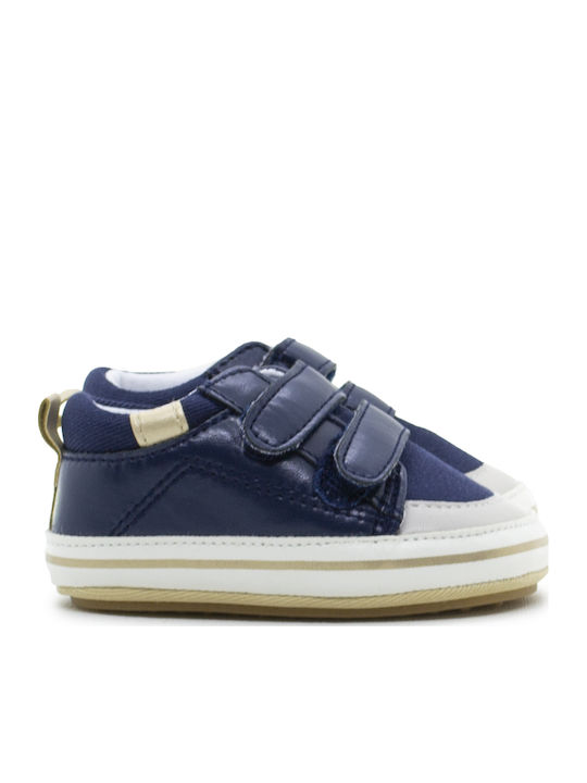 Childrenland Blaue Baby-Sneaker für Krabbelkinder