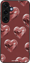 Калъф Sonique Back To Y2k Series Samsung Galaxy S25 Plus Shiny Hearts Калъф Sonique Back To Y2k Series Samsung Galaxy S25 Plus Shiny Hearts