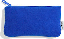 Izipizi Калъф за очила Pouch, Мек, със Цип, Син