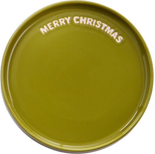 Butlers Green Porcelain Christmas Plate 15 cm