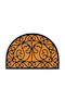 Relaxdays Covoraș de Intrare din Fibră de Cocos Maro x60 cm