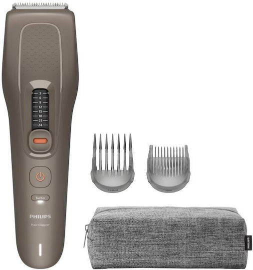Philips Επαναφορτιζόμενη Κουρευτική Μηχανή Καφέ HC5722/15