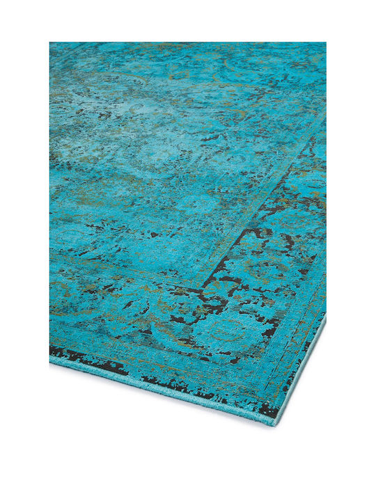 Viokarpet Louison Mh96b Rectangular Rug Turquoi...