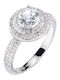 Morellato Single Stone Ring in Silver with Zircon